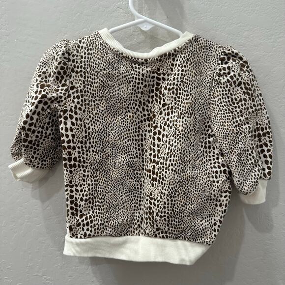 Janie and Jack Juno Valentine Cheetah Sweatshirt - Picture 4 of 6